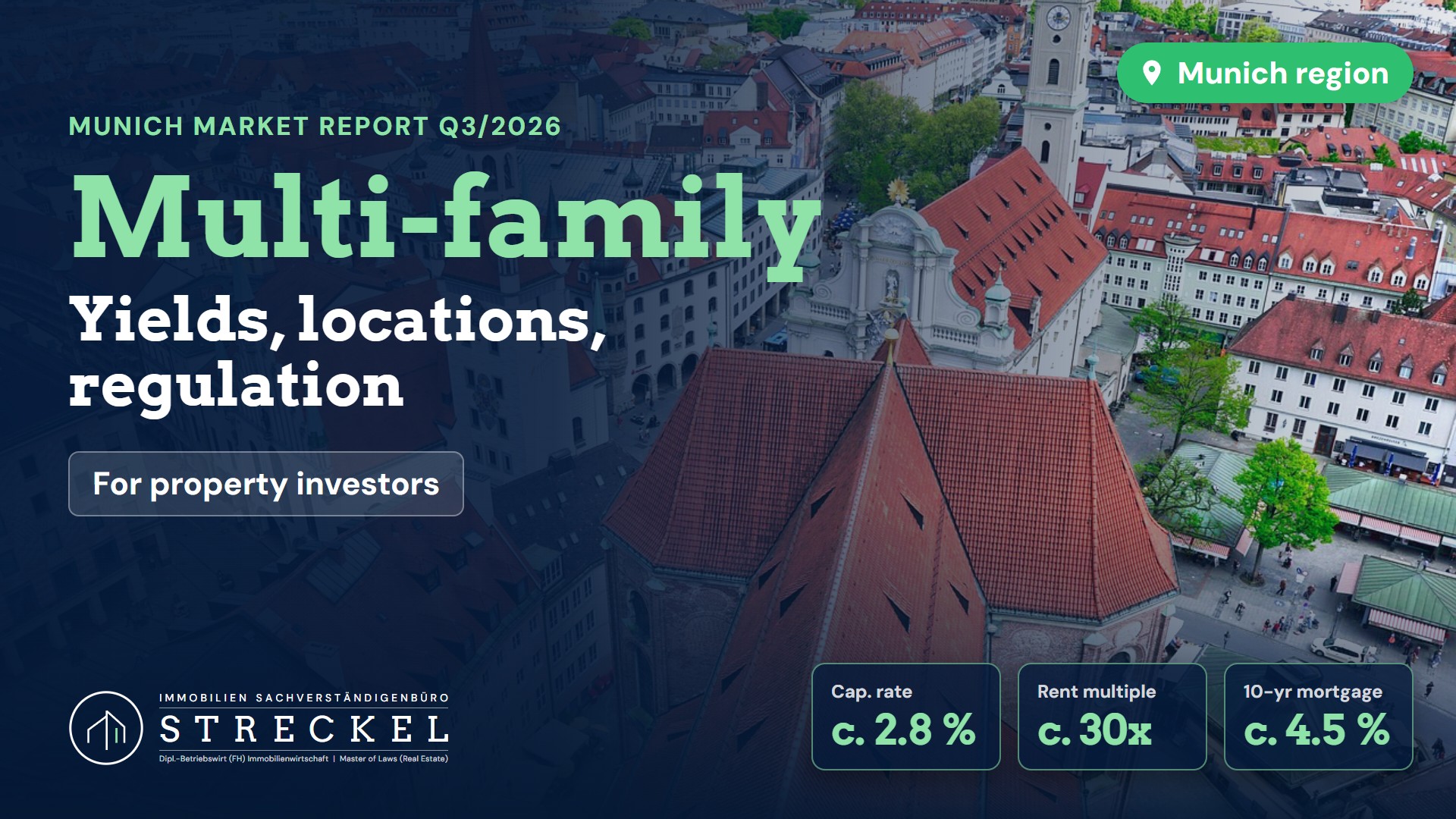 Apartment buildings in Munich Q3/2026: what investors need to know now